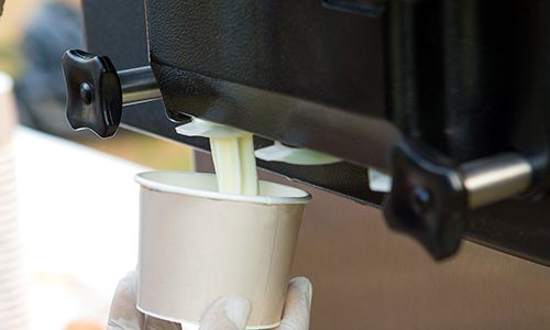 Ladenbau Frozen Yogurt Shop