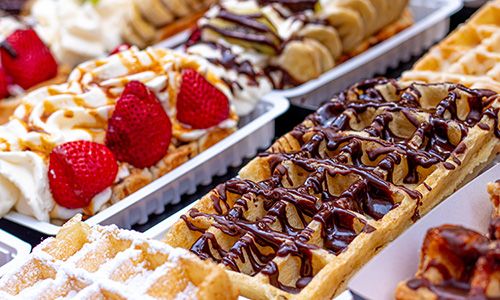 Ladenbau - Komplettausstattung für Waffel Lokale