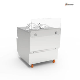 Komplettansicht der Frigomat Frischeismaschine GX4 Kompact