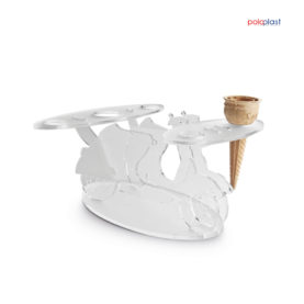Poloplast Eistütenhalter Vespa transparent