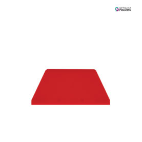 Pocatino Teigschneider mit verstärktem Griff rot