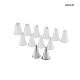 Pocatino Rohraufsatz hohl sternförmig Ø 2 mm