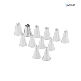 Pocatino Rohraufsatz hohl sternförmig Ø 16 mm