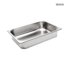 Pocatino Eiscreme Wanne 6,5 Liter Edelstahl