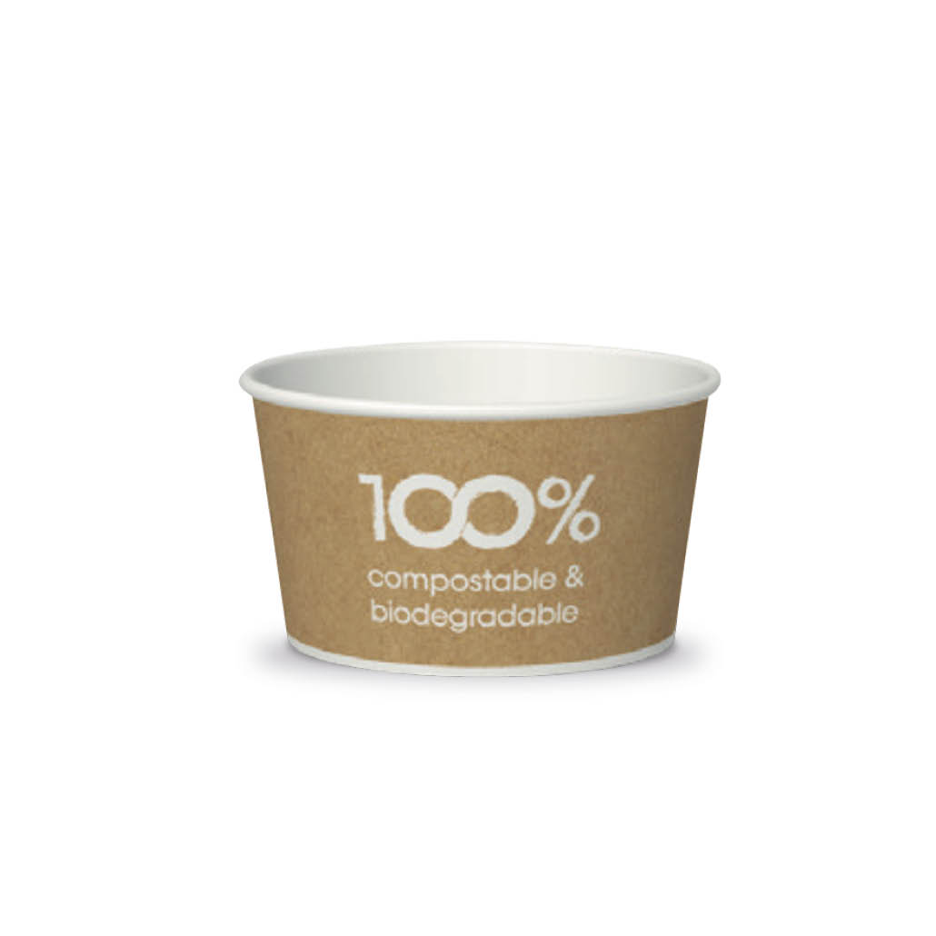 Eisbecher_havana_250cc Poloplast Kompostierbarer Eisbecher Havana 250cc