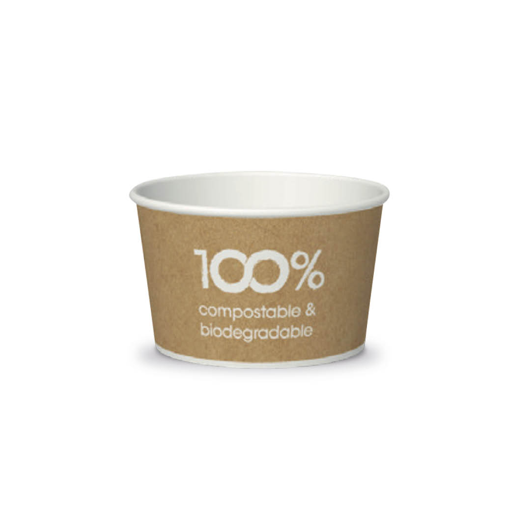 Eisbecher_havana_290cc Poloplast Kompostierbarer Eisbecher Havana 290cc