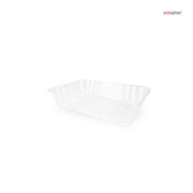Poloplast kompostierbare Portionsbox 1050cc transparent