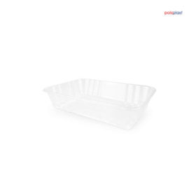 Poloplast kompostierbare Portionsbox 1450cc transparent