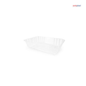 Poloplast kompostierbare Portionsbox 660cc transparent
