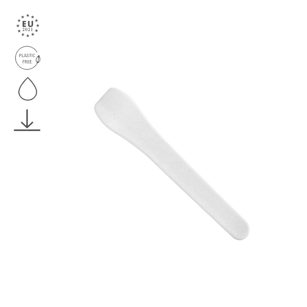 Eisloeffel_eispapier_texas_do_12cm Poloplast Papier Löffel DO