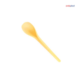 Poloplast Kompostierbare Löffel ICE CURVY L Gelb