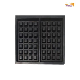 Fine Waffles "belgische Waffel" Tauschplatte 1 Paar