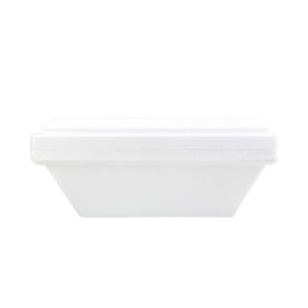 Seitenansicht der geschlossenen Thermo Eisbox weiß 1500cc