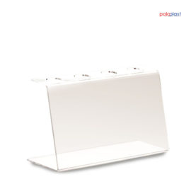 Poloplast Eistütenhalter 4 loch Transparent